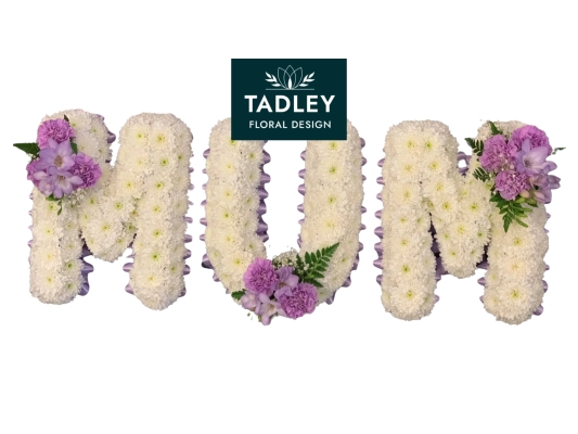 MUM Letters Lilac