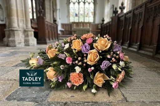 Single Ended Spray Peach & Lilac