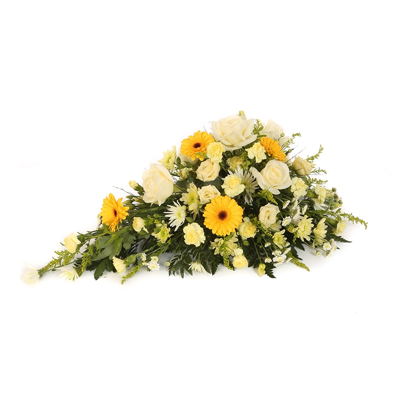 Single Ended Yellow & White Spray