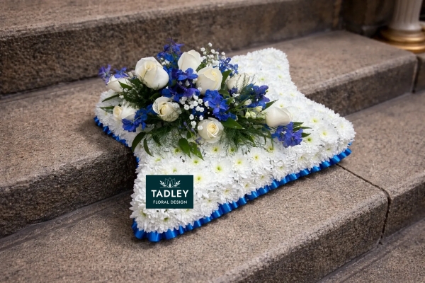 Classic Pillow Blue & White