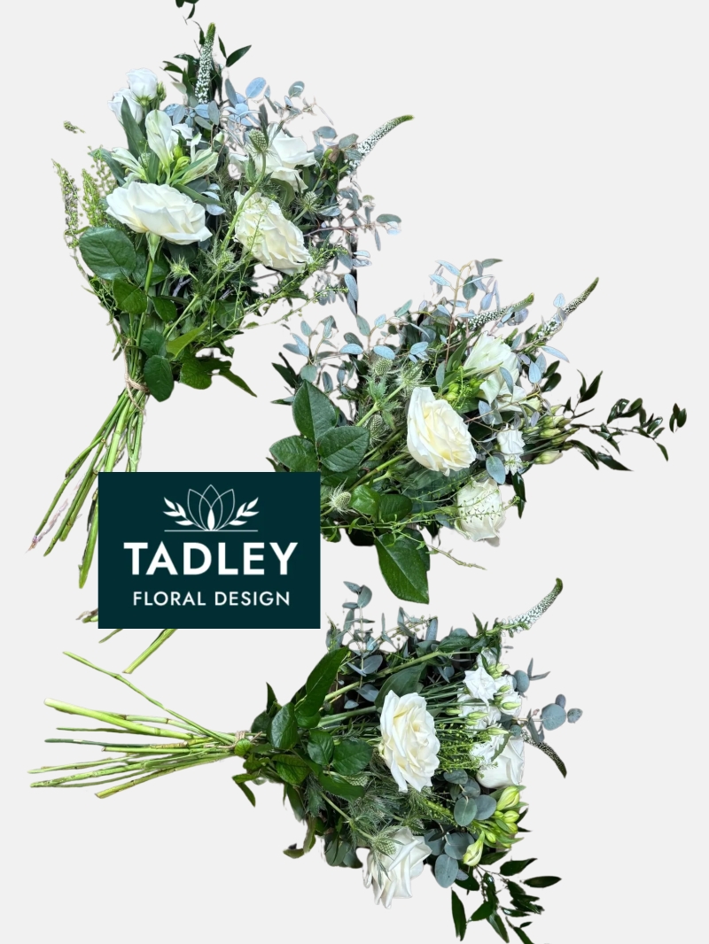 Hand Tied Rustic Sheaf White