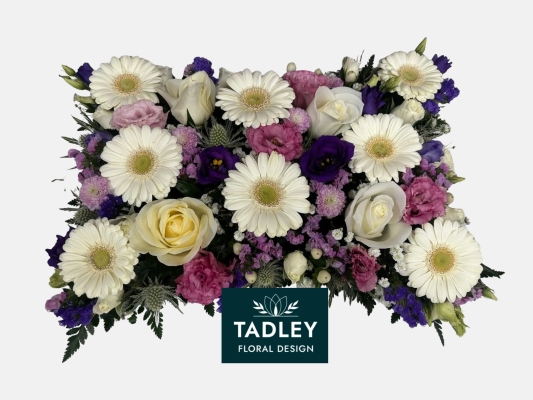 Pillow Loose Flower Pink, White, Purple