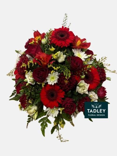 Posy Red, White & Yellow
