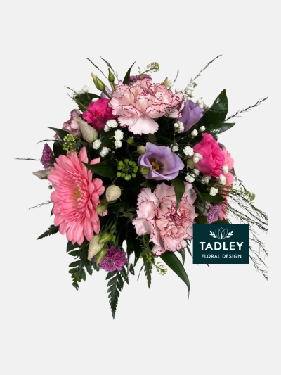 Traditional Mixed Posy Bowl Pastel Colours