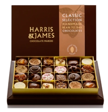 Harris & James Classic Chocolate Selection Box 24 Chocolates 