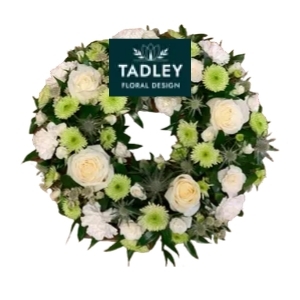 Traditional White Wreath