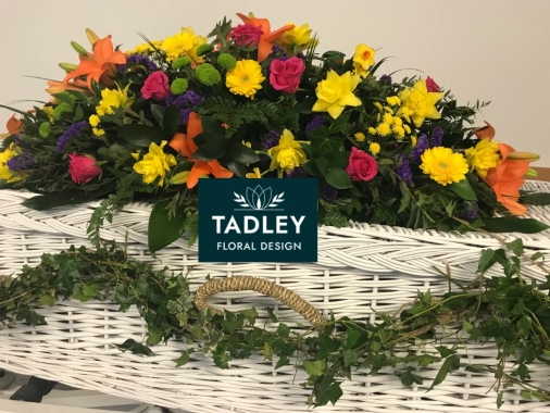 Coffin Greenery Garland