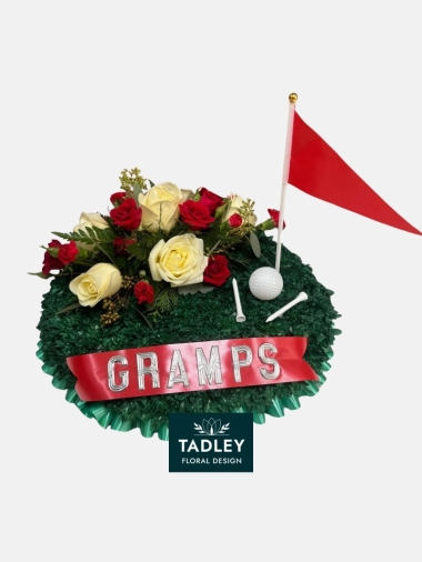 Golfing Green And Tee Tribute