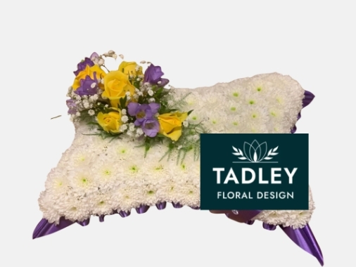 Classic Pillow Purple & Yellow