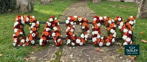 DADDY Letters Mixed Flower