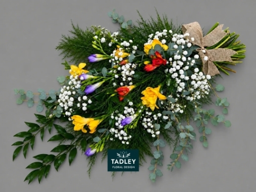Freesia Scented Tied Sheaf