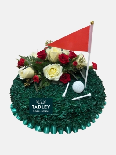 Golfing Green And Tee Tribute