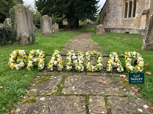GRANDAD Mixed Flower Letters