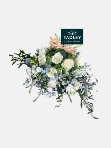 Hand Tied Rustic Sheaf White