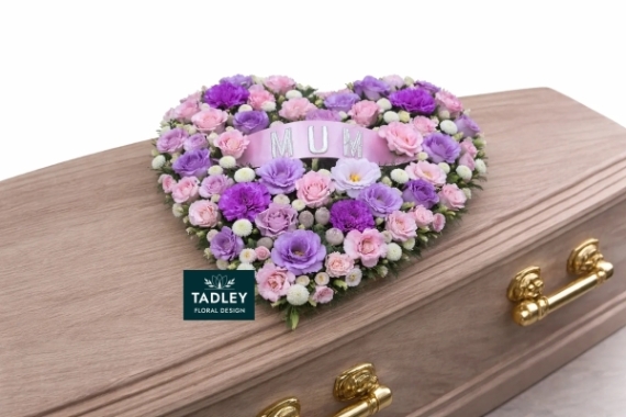 Heart Lilac, Pink & White