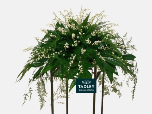 Lily Of The Valley Coffin Spray