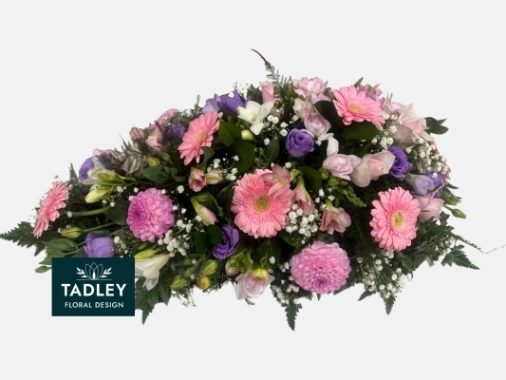 Single Ended Spray Pink, Lilac & White