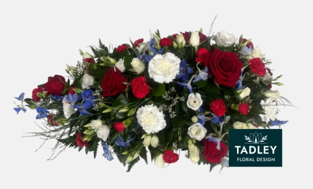 Single Ended Spray Red, White & Blue