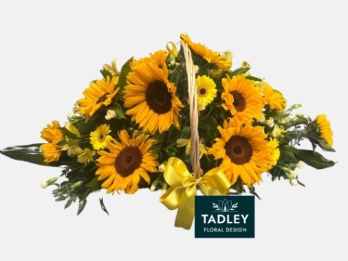 Sunflower Basket Large