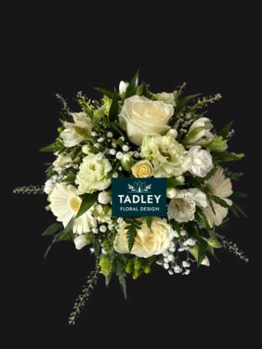 Traditional White Posy Arrangement