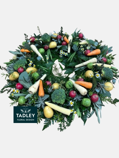Vegetable Harvest Wreath